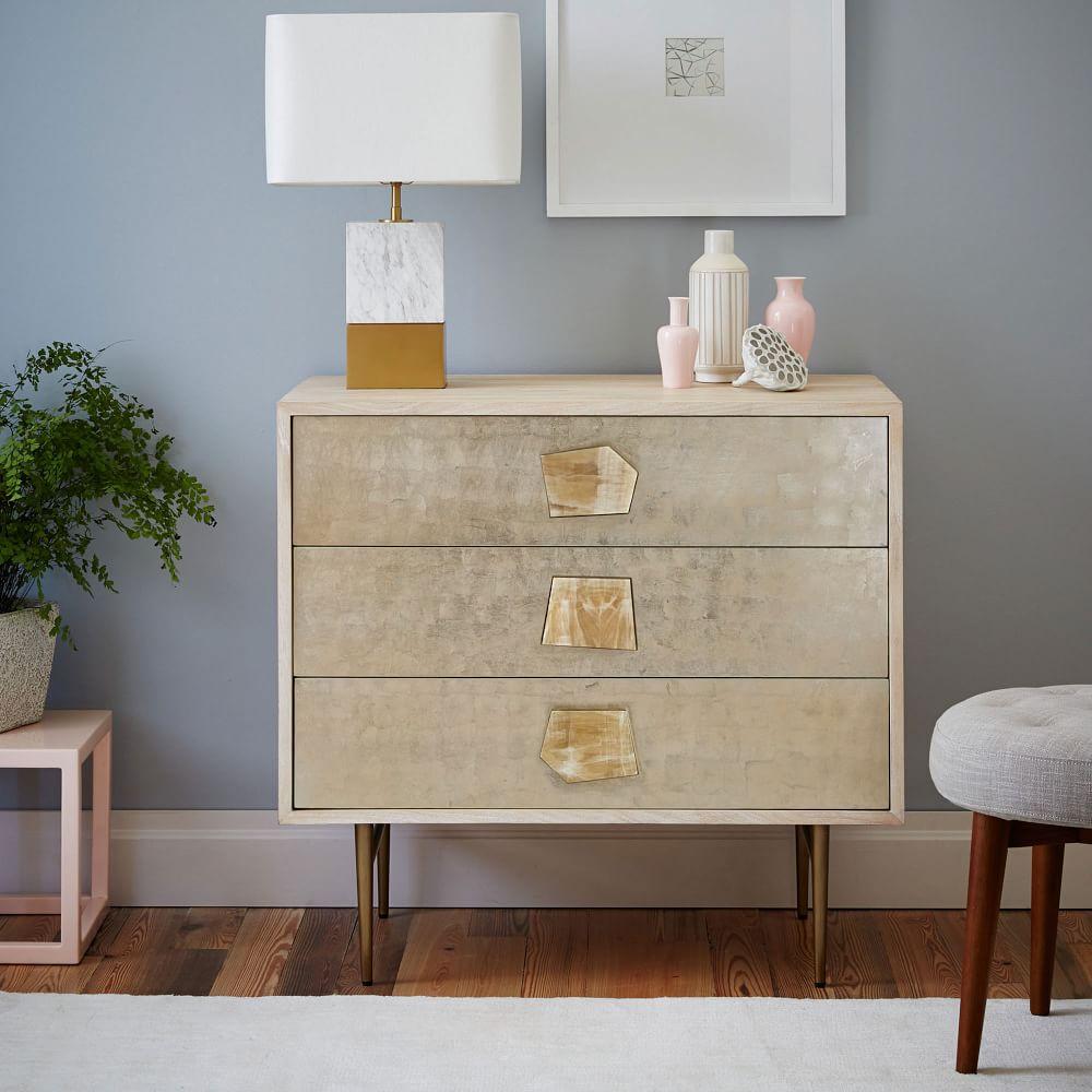 Roar Rabbita Jewelled 3 Drawer Dresser West Elm Australia